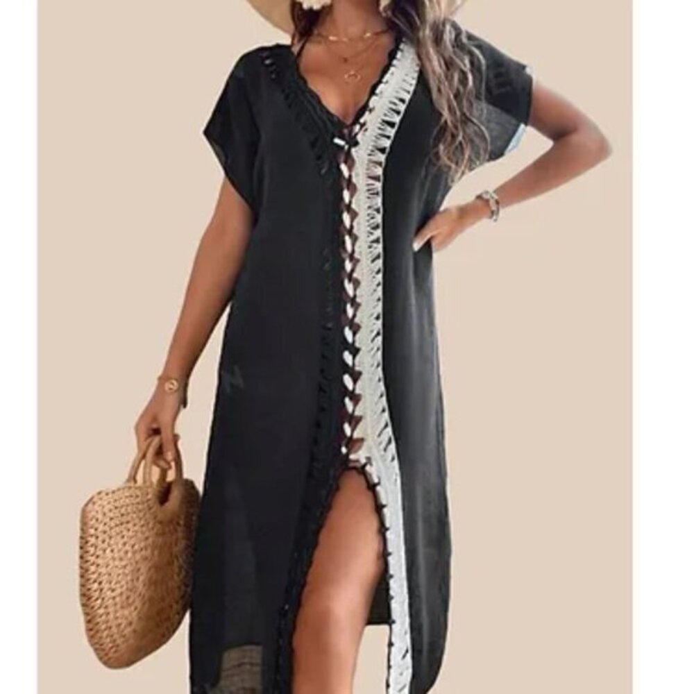 Open Stick Beach Coverup